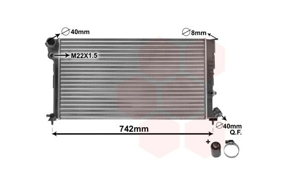 Radiator, engine cooling *** IR PLUS *** 09002137 International Radiators Plus, Image 3