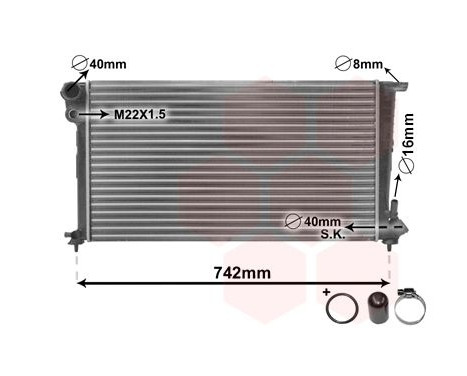 Radiator, engine cooling *** IR PLUS *** 09002159 International Radiators Plus, Image 3