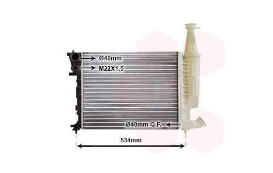 Radiator, engine cooling *** IR PLUS *** 09002167 International Radiators Plus, Image 3