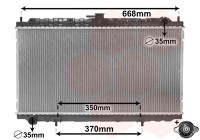 Radiator, engine cooling *** IR PLUS *** 13002181 International Radiators Plus