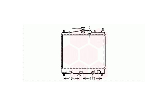 Radiator, engine cooling *** IR PLUS *** 13002248 International Radiators Plus