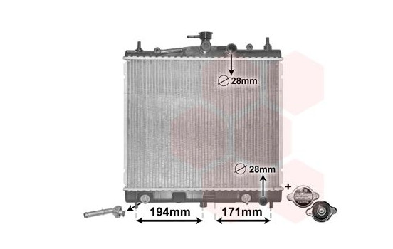 Radiator, engine cooling *** IR PLUS *** 13002248 International Radiators Plus, Image 3