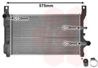 Radiator, engine cooling *** IR PLUS *** 18002127 International Radiators Plus