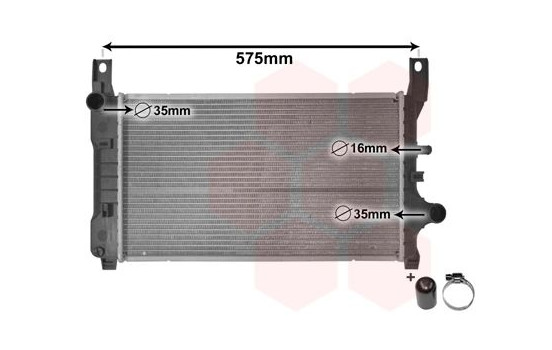 Radiator, engine cooling *** IR PLUS *** 18002127 International Radiators Plus