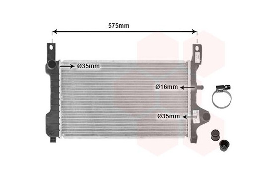 Radiator, engine cooling *** IR PLUS *** 18002172 International Radiators Plus, Image 2