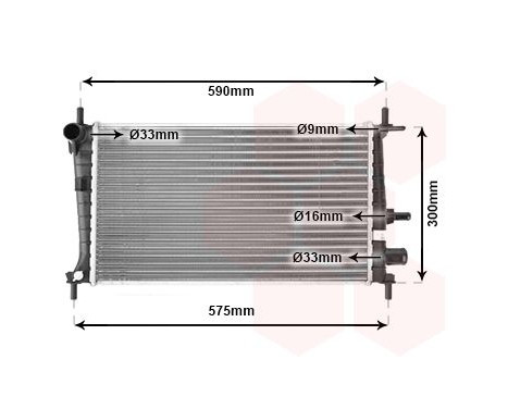 Radiator, engine cooling *** IR PLUS *** 18002217 International Radiators Plus, Image 4