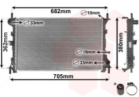 Radiator, engine cooling *** IR PLUS *** 18002264 International Radiators Plus