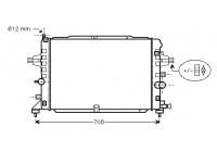 Radiator, engine cooling *** IR PLUS *** 37002490 International Radiators Plus