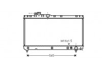 Radiator, engine cooling *** IR PLUS *** 53002200 International Radiators Plus