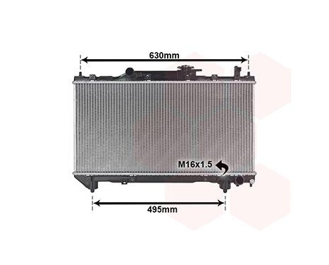 Radiator, engine cooling *** IR PLUS *** 53002239 International Radiators Plus, Image 3