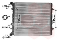 Radiator, engine cooling *** IR PLUS *** 58002152 International Radiators Plus