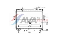 Radiator, engine cooling KA2126 Ava Quality Cooling