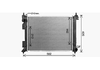 Radiator, engine cooling KA2344 Ava Quality Cooling