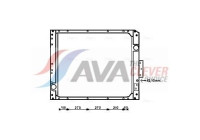 Radiator, engine cooling ME2254 Ava Quality Cooling