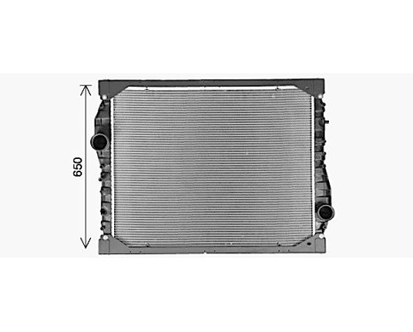 Radiator, engine cooling MN2110 Ava Quality Cooling, Image 2
