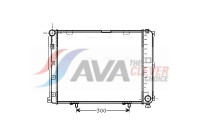 Radiator, engine cooling MS2035 Ava Quality Cooling