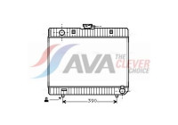 Radiator, engine cooling MS2103 Ava Quality Cooling