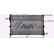 Radiator, engine cooling MS2728 Ava Quality Cooling, Thumbnail 2