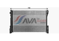Radiator, engine cooling MS2729 Ava Quality Cooling