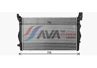 Radiator, engine cooling MS2731 Ava Quality Cooling