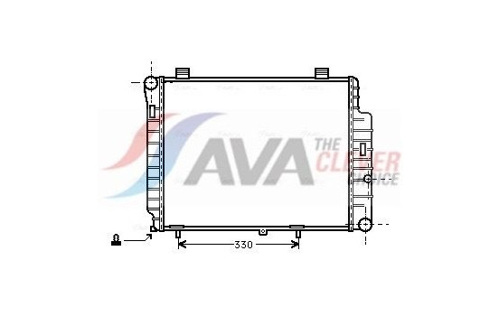 Radiator, engine cooling MSA2155 Ava Quality Cooling
