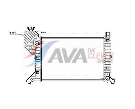 Radiator, engine cooling MSA2181 Ava Quality Cooling