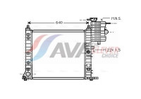 Radiator, engine cooling MSA2216 Ava Quality Cooling