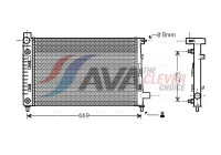 Radiator, engine cooling MSA2282 Ava Quality Cooling