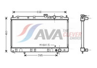 Radiator, engine cooling MT2136 Ava Quality Cooling