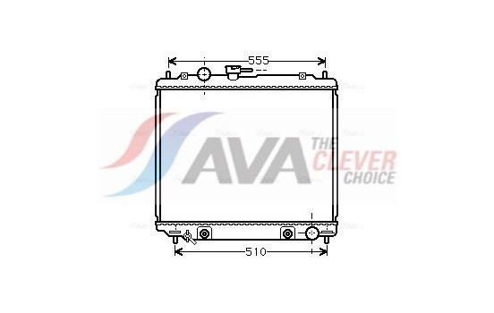 Radiator, engine cooling MT2182 Ava Quality Cooling