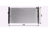 Radiator, engine cooling MT2276 Ava Quality Cooling