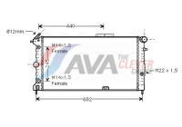 Radiator, engine cooling OLA2136 Ava Quality Cooling