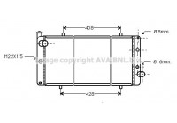 Radiator, engine cooling PE2105 Ava Quality Cooling