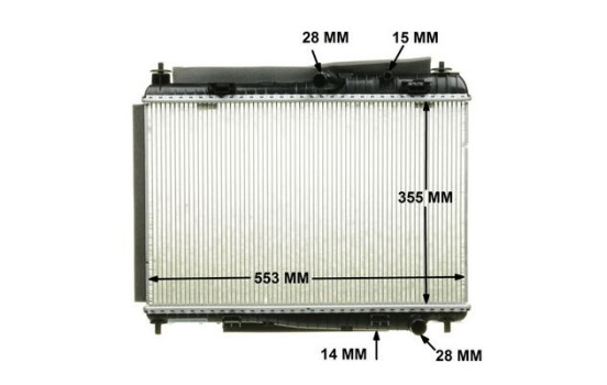 Radiator, engine cooling PREMIUM LINE, Image 11