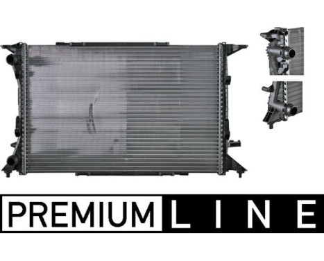 Radiator, engine cooling PREMIUM LINE