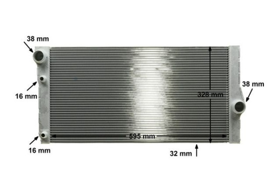 Radiator, engine cooling PREMIUM LINE, Image 11