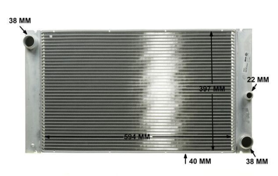 Radiator, engine cooling PREMIUM LINE, Image 10