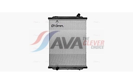 Radiator, engine cooling RE2059N Ava Quality Cooling, Image 3