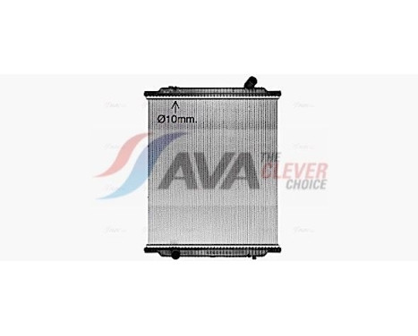 Radiator, engine cooling RE2062N Ava Quality Cooling, Image 3