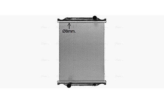 Radiator, engine cooling RE2141N Ava Quality Cooling