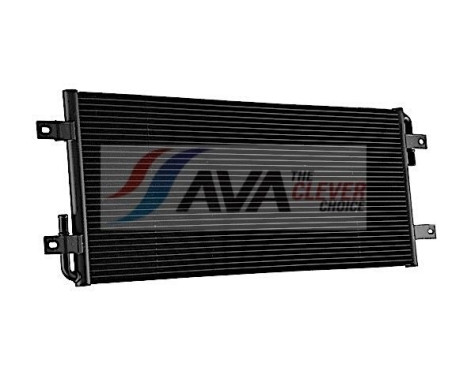 Radiator, engine cooling RE2145 Ava Quality Cooling, Image 2
