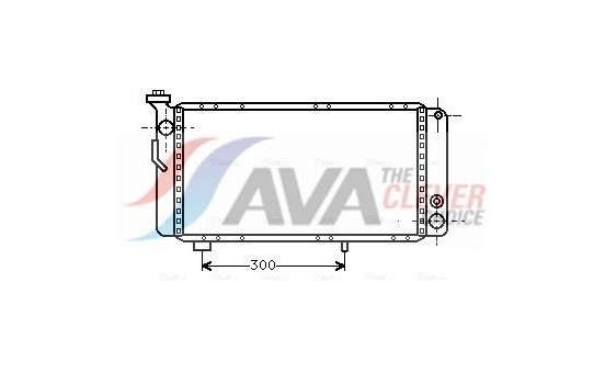 Radiator, engine cooling RT2008 Ava Quality Cooling