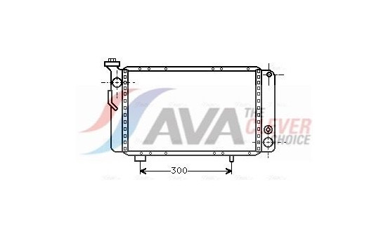 Radiator, engine cooling RT2009 Ava Quality Cooling