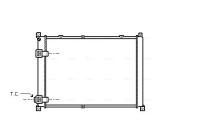 Radiator, engine cooling RT2140 Ava Quality Cooling