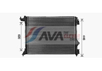 Radiator, engine cooling RT2645 Ava Quality Cooling