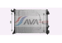 Radiator, engine cooling RT2647 Ava Quality Cooling