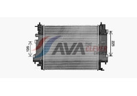 Radiator, engine cooling RT2658 Ava Quality Cooling