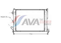 Radiator, engine cooling RTA2165 Ava Quality Cooling