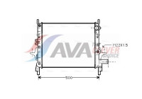 Radiator, engine cooling RTA2206 Ava Quality Cooling