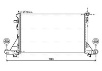 Radiator, engine cooling RTA2560 Ava Quality Cooling